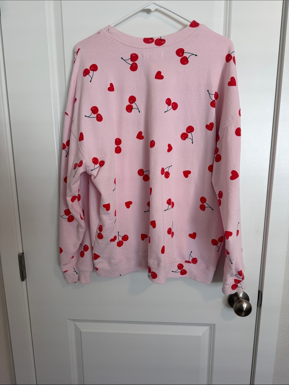 Grayson Threads Pink Cherry & Heart Pajama Top - Picture 4 of 4